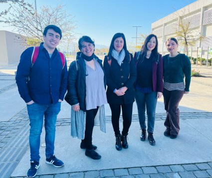 Equipo BETA PUCV visitó la Universidad de Talca para capacitarse con eminencia de la alta capacidad