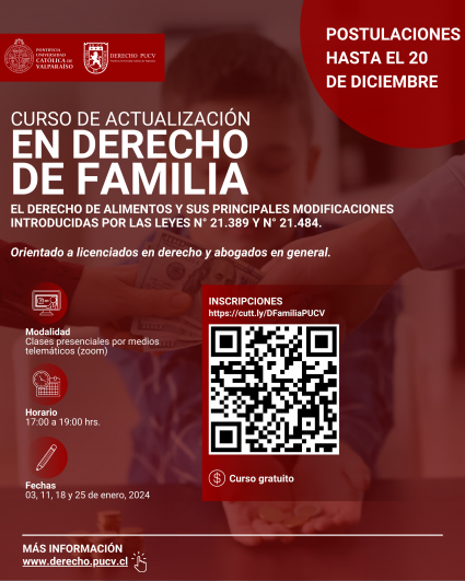 Curso de Actualización en Derecho de Familia