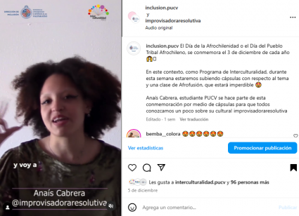 Programa de Interculturalidad conmemora día nacional del Pueblo Afrochileno