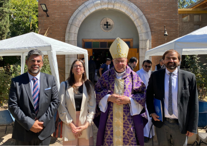 Dirección de la Facultad Eclesiástica de Teología asistió a inauguración del Año Académico 2024 del Seminario Mayor San Pedro Apóstol de la Diócesis de San Bernardo