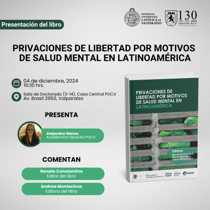 Presentación del libro "Privaciones de libertad por motivos de salud mental en Latinoamérica"