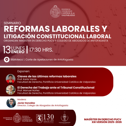 Seminario Reformas Laborales y Litigación Constitucional Laboral